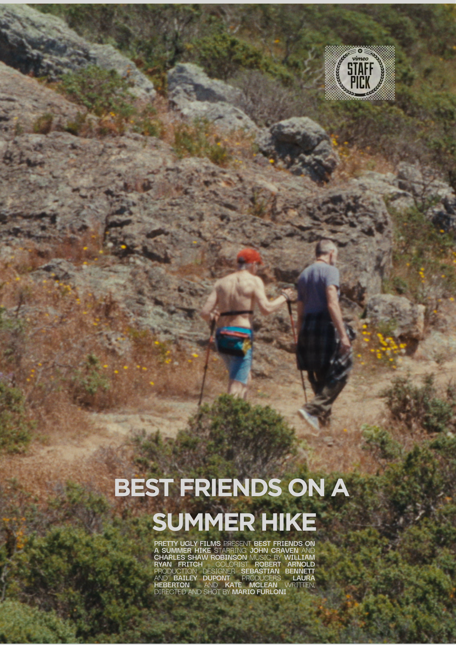 Best Friends on a Summer Hike